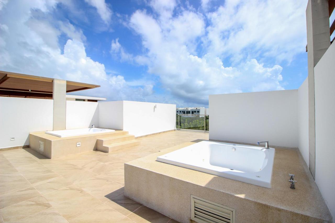 Elegant Stylish Condo Golf Course View Fantastic Private Balcomy Amazing Amenities Akumal Exterior foto